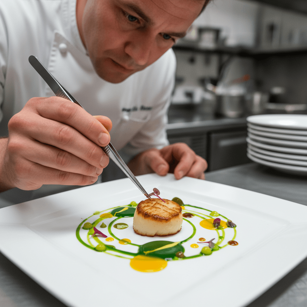 Our team preparing meals with quality ingredients